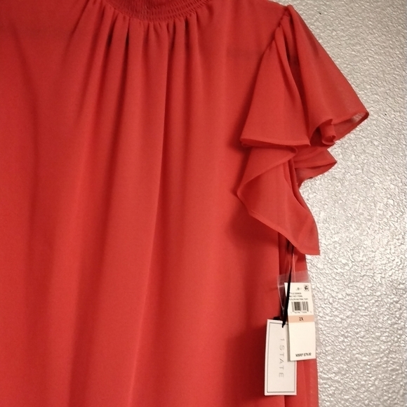 NWT  1. State Pink Tart Blouse  Size 2X - Picture 8 of 11